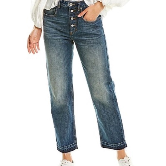 Isabel Marant Etoile belden jeans Dark Wash Size 36 US 4 - Picture 1 of 8